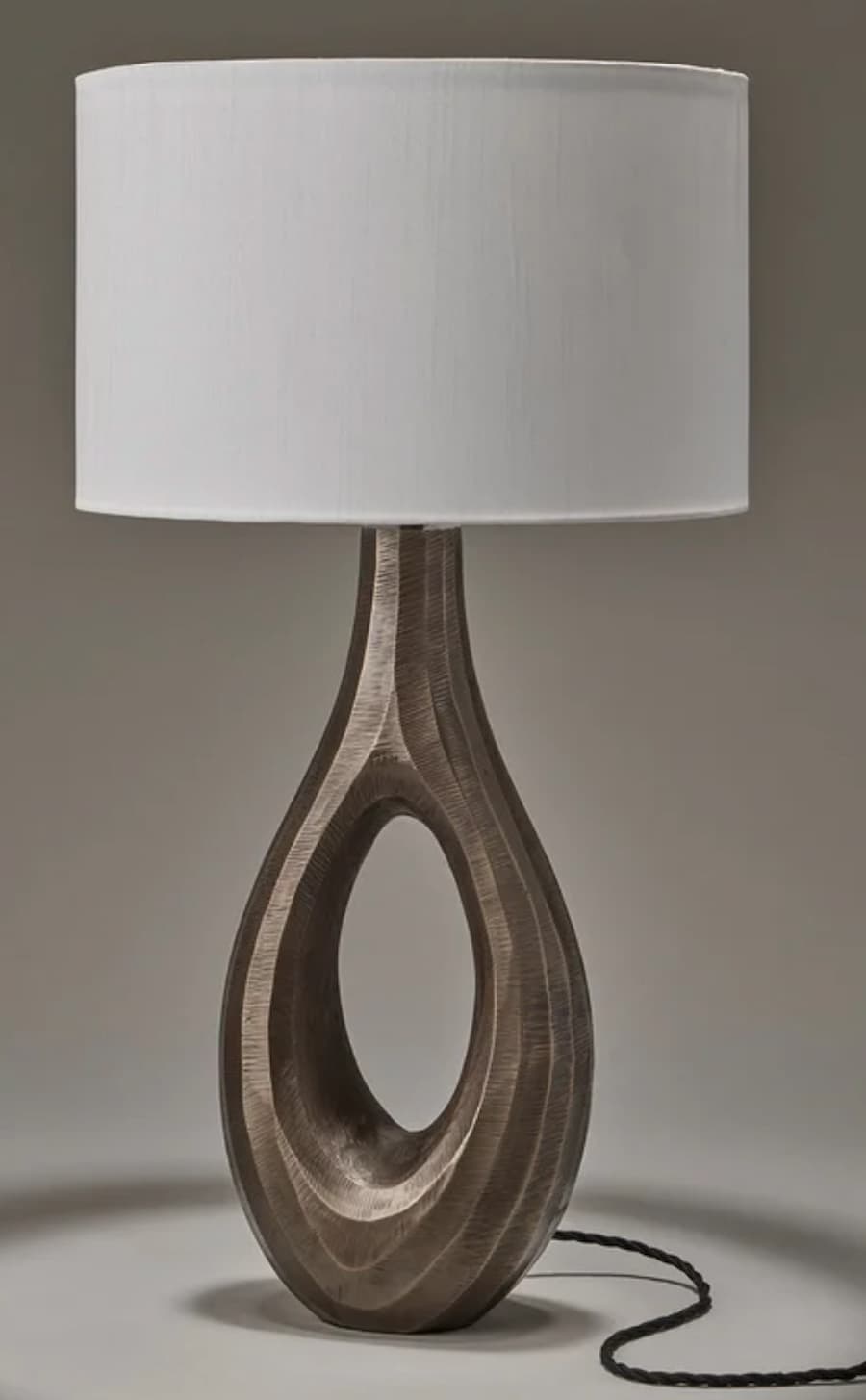 Industville Ornate Ellipse Table Lamp: